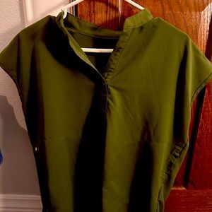 Olive green figs never worn!